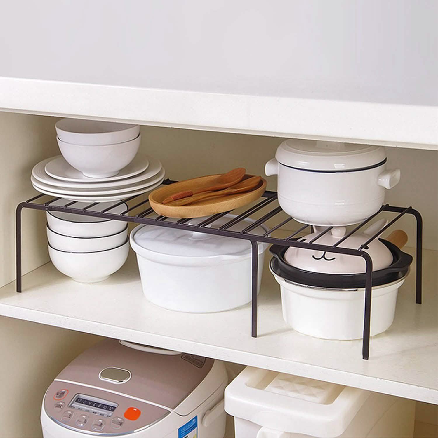 Expandable Kitchen Counter Metal Cabinet