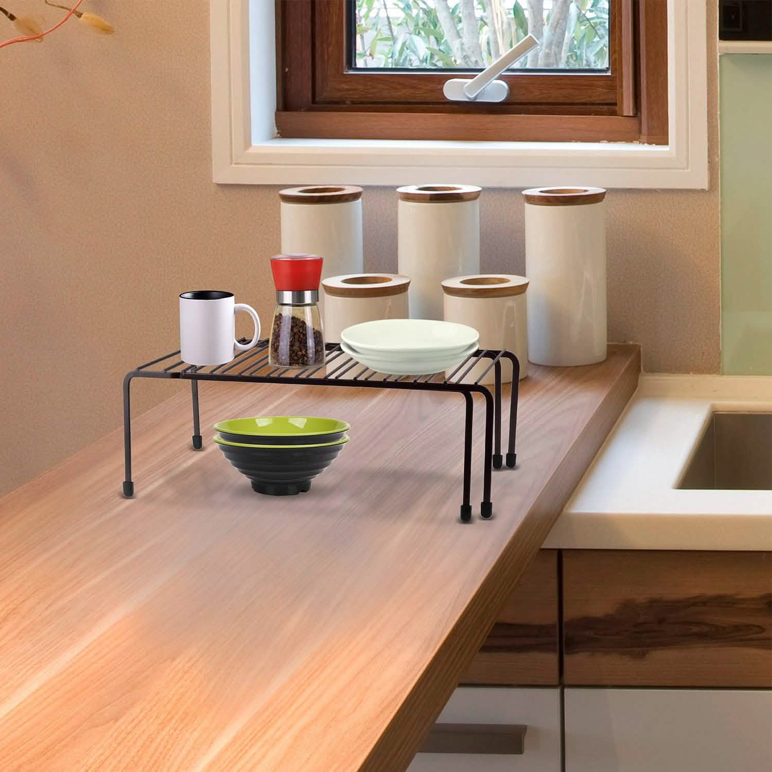 Expandable Kitchen Counter Metal Cabinet