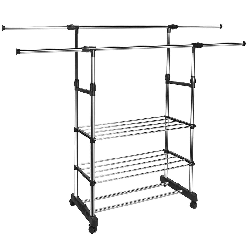 Extendable Garment Hanging Rack