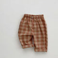 Men's Treasure Babies' Trousers Plaid Pants Leisure