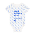 Create Your Own Soft And Skin-friendly Baby Cotton Short-sleeved Romper