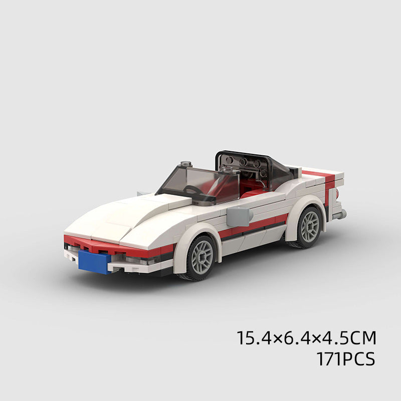 Convertible Car Model Building Block Toy