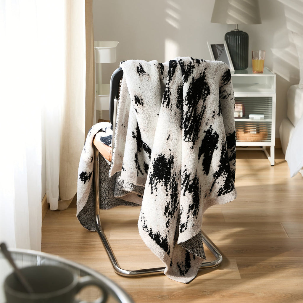 Winter Soft Furnishings With Sofa Blanket
