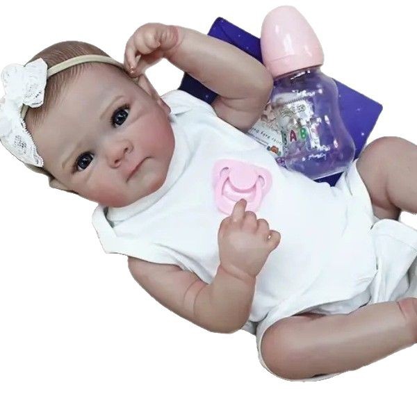 3D Advanced Skin-tone Painted Lifelike Reborn Baby Doll