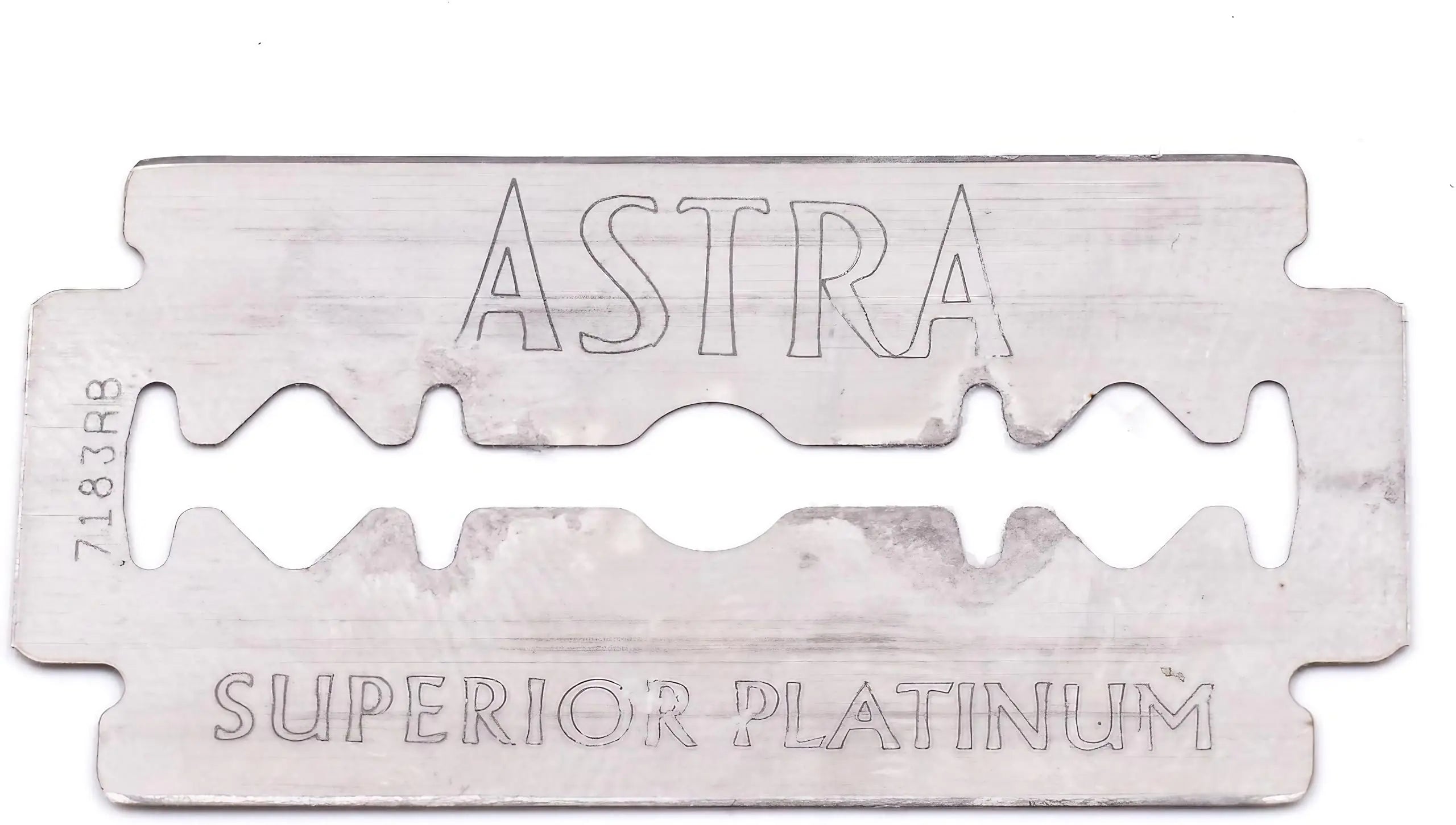 Astra Platinum Double Edge Safety Razor Blades,100 Blades (20 x 5) 100 Count (Pack of 1)