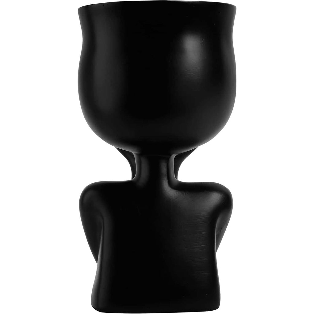 Face Flower Pot Head Planter