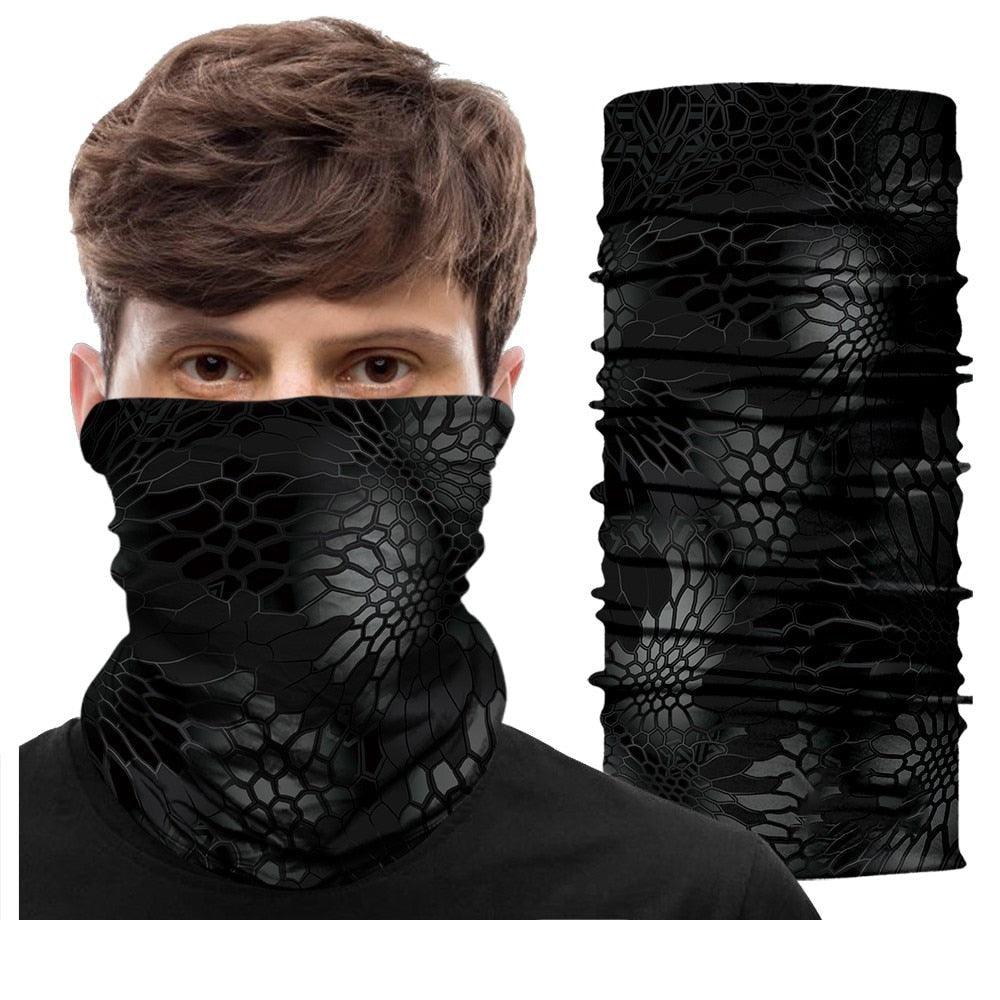 Face Mask Bandana Scarf Neck Warmer Sports Balaclava Hunting Camping Headband Buff Headscarf Camo Army Military Bicycle Camping Hiking Climbing Face Mask Headband Windproof Head Scarves Neck Warmer Cycling Camping Hiking Men Women