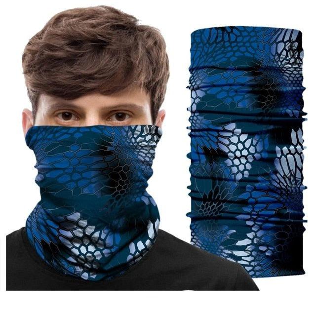 Face Mask Bandana Scarf Neck Warmer Sports Balaclava Hunting Camping Headband Buff Headscarf Camo Army Military Bicycle Camping Hiking Climbing Face Mask Headband Windproof Head Scarves Neck Warmer Cycling Camping Hiking Men Women