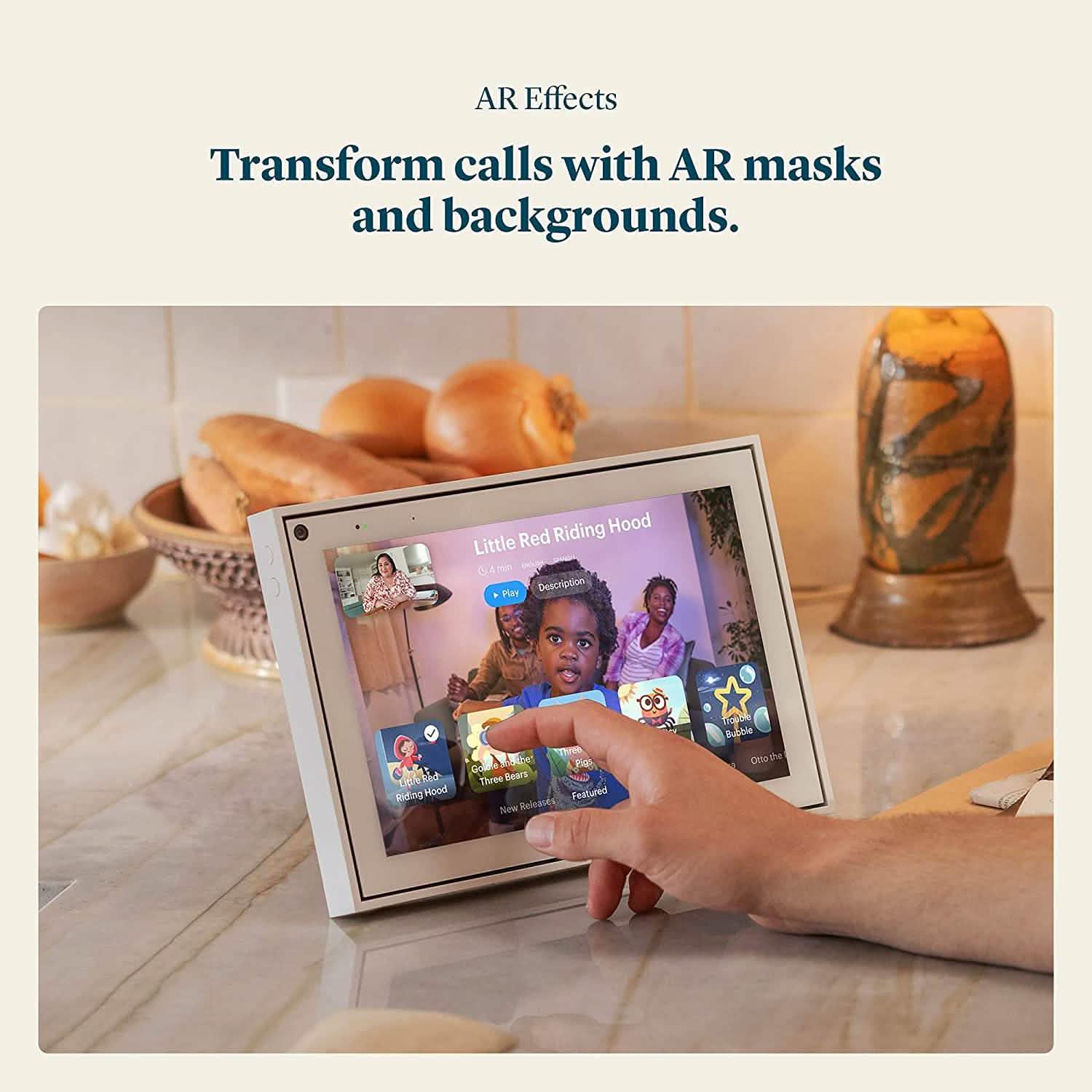 Facebook Portal - Smart Video Calling 10in Touch Screen Display with Alexa