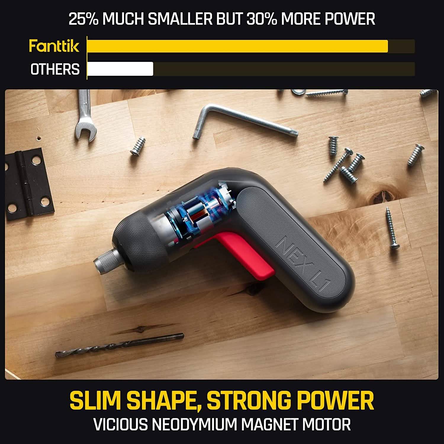 Fanttik Cordless Screwdriver Kit
