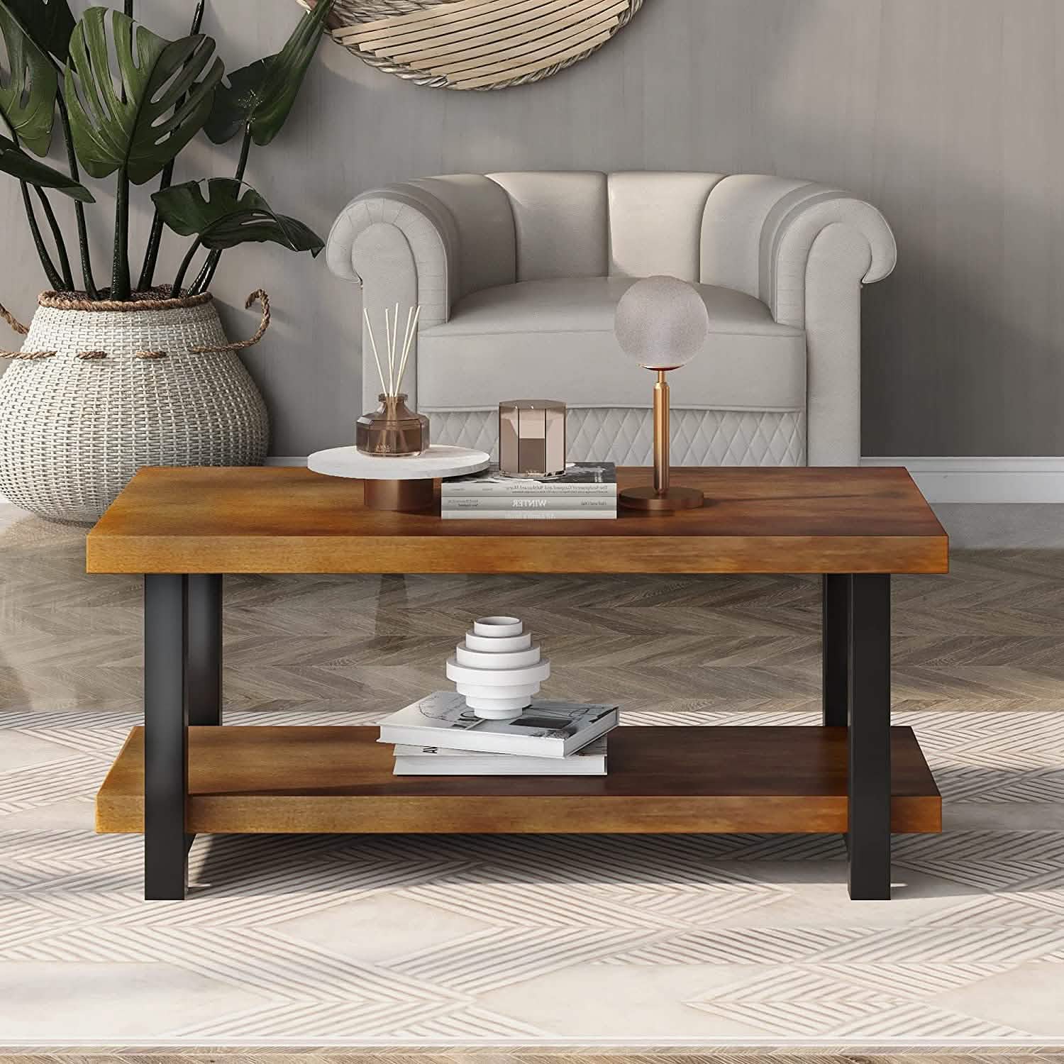 Farmhouse Living Room Coffee Table