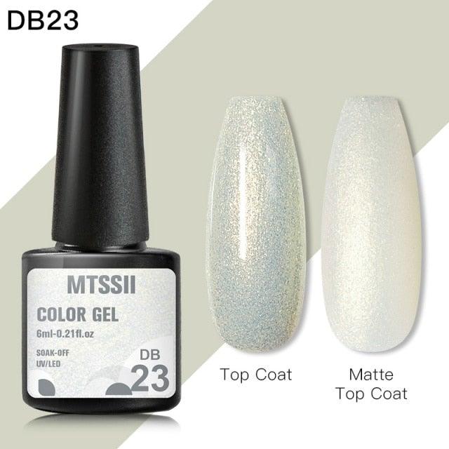 Fashion 2022 Reflective Glitter Gel Nail Polish 8 Colors Sparkling Auroras Permanent UV Diamond Gel Nail Polish Gel For Girls and Womens
