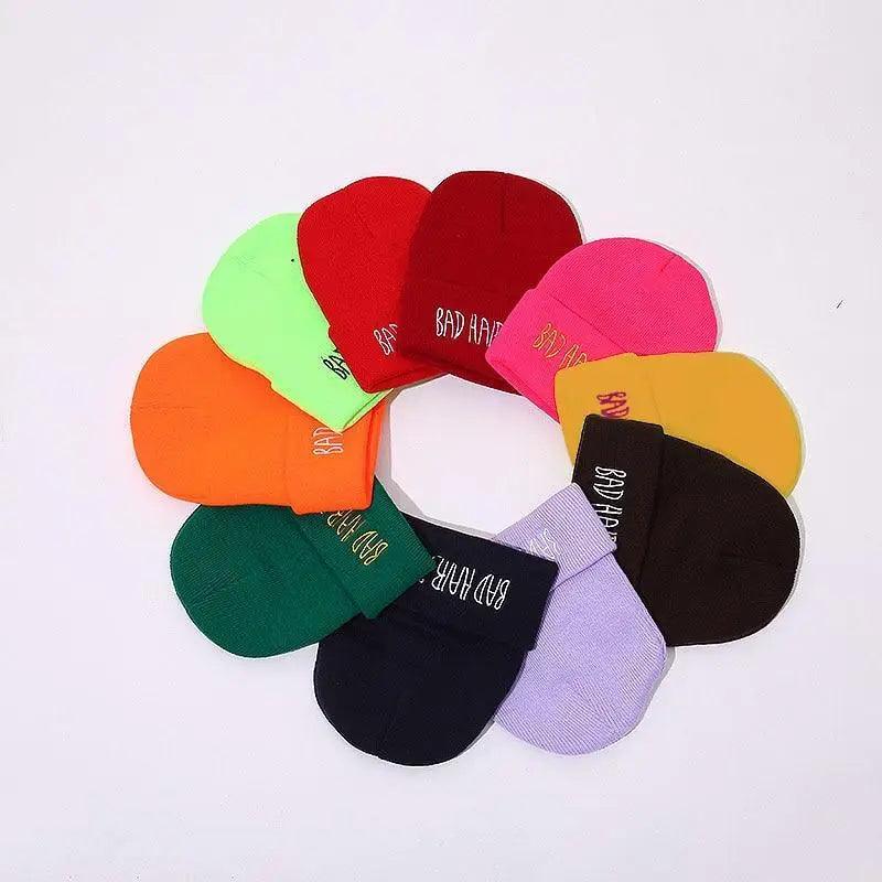 Fashion Bad Hair Day Beanies Unisex Cute Soft Hats Comfortable Outdoor Caps Durable Modern Design
