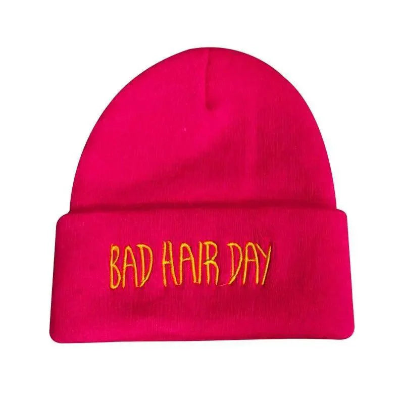 Fashion Bad Hair Day Beanies Unisex Cute Soft Hats Comfortable Outdoor Caps Durable Modern Design