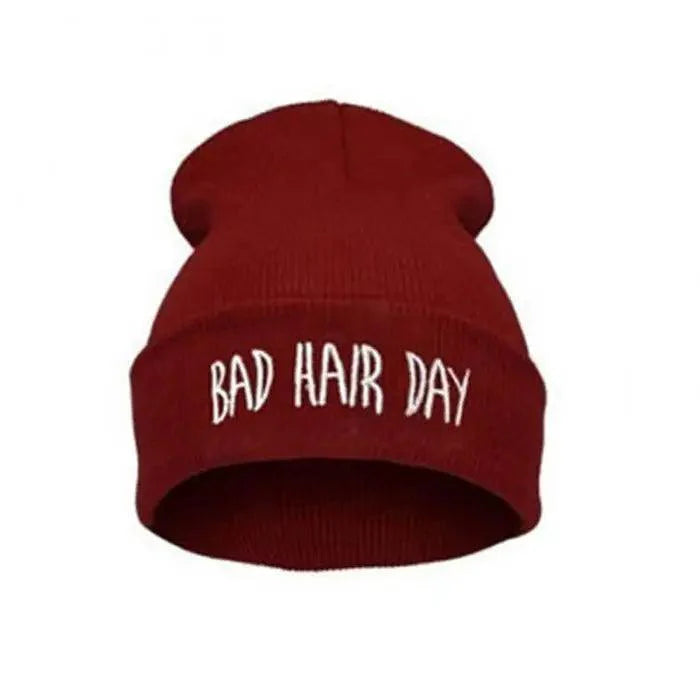 Fashion Bad Hair Day Beanies Unisex Cute Soft Hats Comfortable Outdoor Caps Durable Modern Design