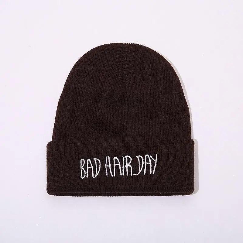 Fashion Bad Hair Day Beanies Unisex Cute Soft Hats Comfortable Outdoor Caps Durable Modern Design