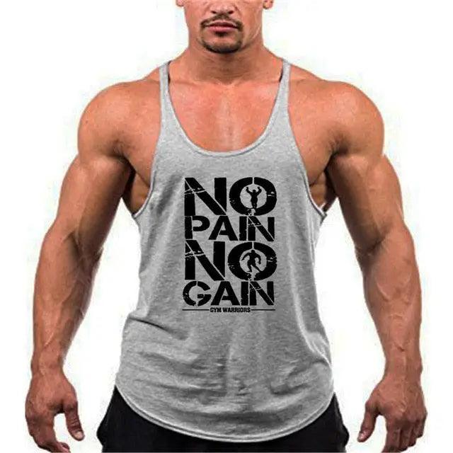 Fashion Bodybuilding Cotton Gym Sleeveless Shirt Men Fitness Vest Modern Singlet Sportswear Workout Tank Top Gym Mens Back Tank Top Vest Muscle Fashion Stringer Clothing Bodybuilding Singlets Fitness Workout Sleeveless Sports Shirt