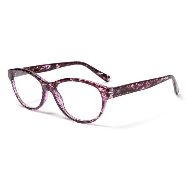 Fashion Reading Eyeglasses Men Women High Definition Transparent Optical Eyewear Anti Blue Eye Protection Eyeglasses Transparent Optical Eyewear With Diopter +1.0~+ 4.0