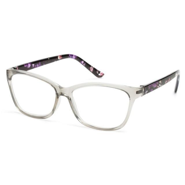 Fashion Reading Eyeglasses Men Women High Definition Transparent Optical Eyewear Anti Blue Eye Protection Eyeglasses Transparent Optical Eyewear With Diopter +1.0~+ 4.0