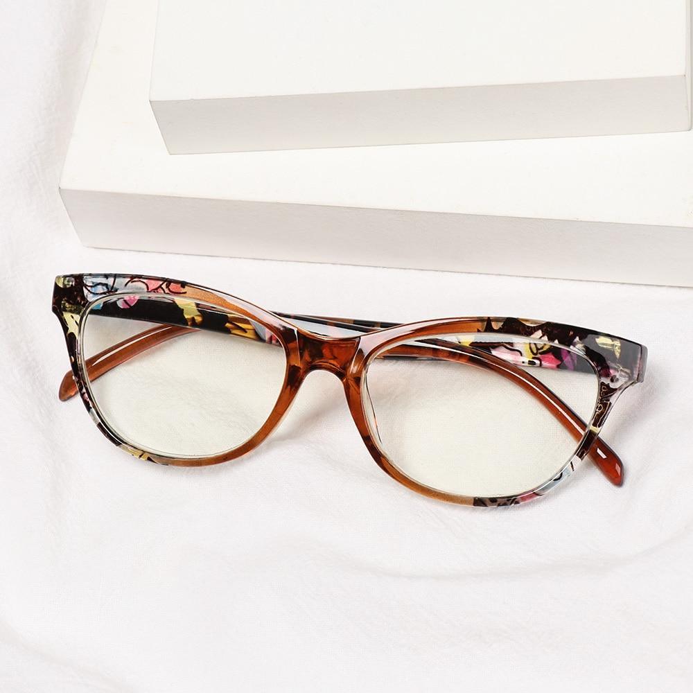 Fashion Reading Eyeglasses Men Women High Definition Transparent Optical Eyewear Anti Blue Eye Protection Eyeglasses Transparent Optical Eyewear With Diopter +1.0~+ 4.0