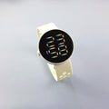 Fashion Silicone Watch Children Electronic Sport LED Touch Digital Screen Wrist Watch Boys Girls Ultra-Thin Digital Sports Watch Stainless Steel Fashion Wrist Watch For Men Women