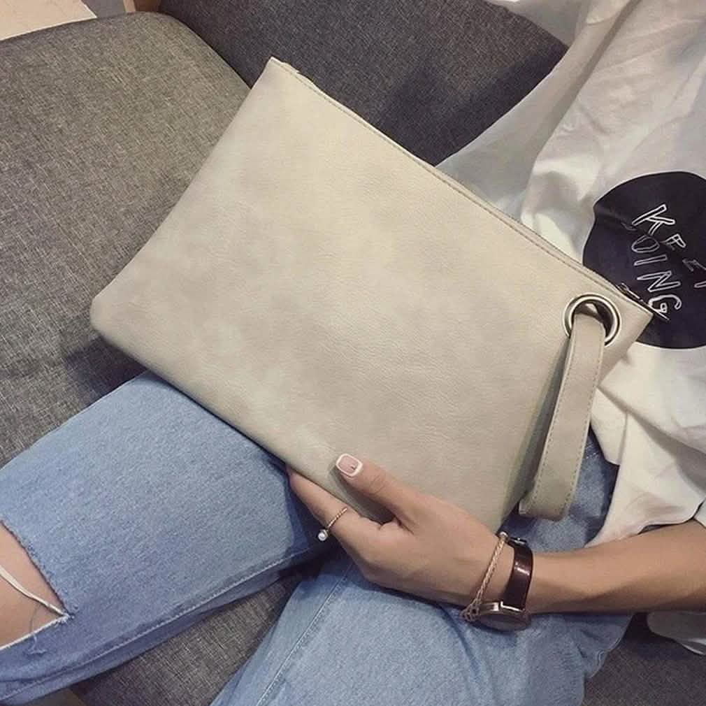 Fashion Solid Women's Envelope Bag