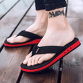 Fashion Summer Big Size Youth Slippers For Men Women Massage Non-Slip Cool Outside Flip Flops Breathable Thick-Soled Slippers
