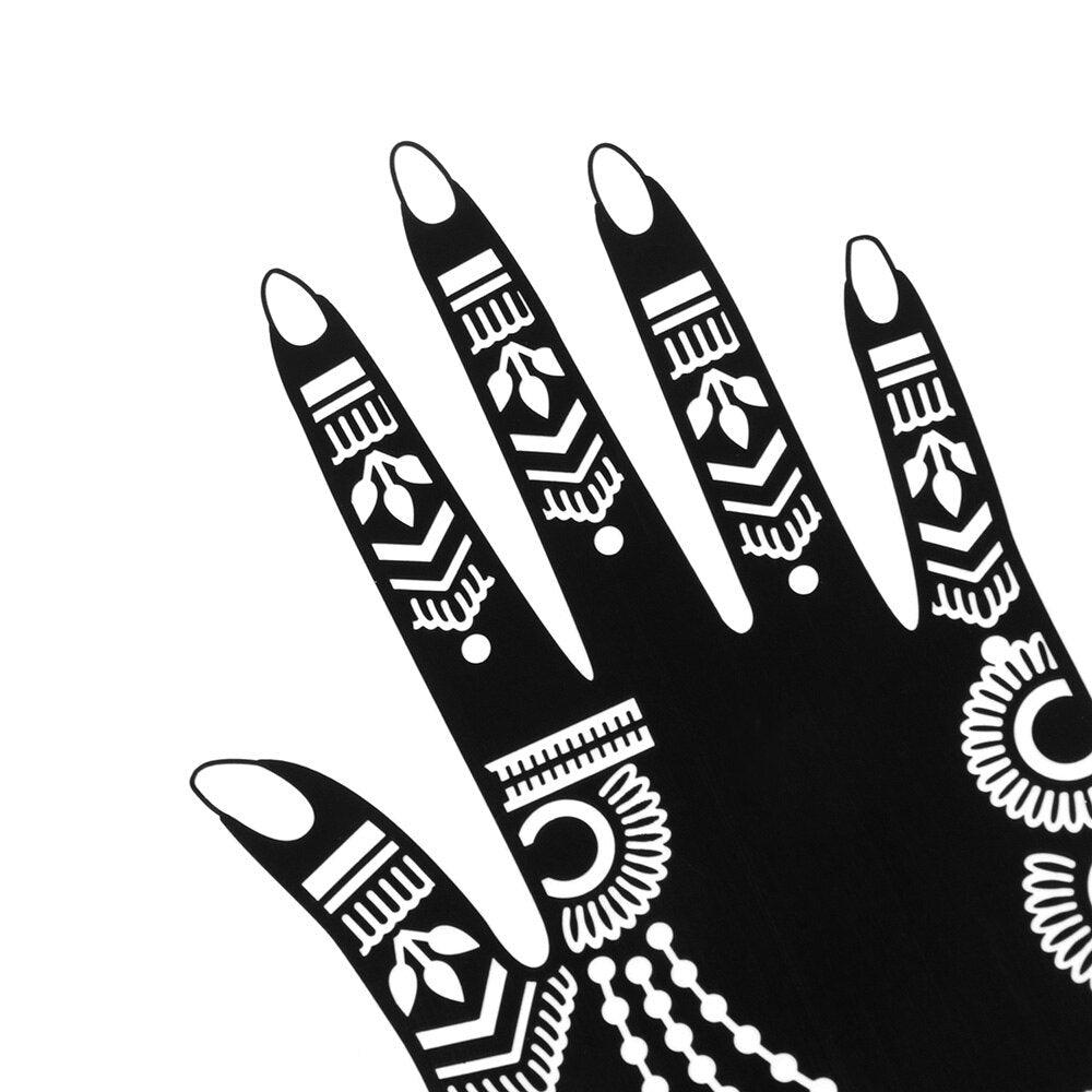 Fashion Women's Tattoo For Arm Temporary Body Paint Sticker Luxury Design For Wedding Party