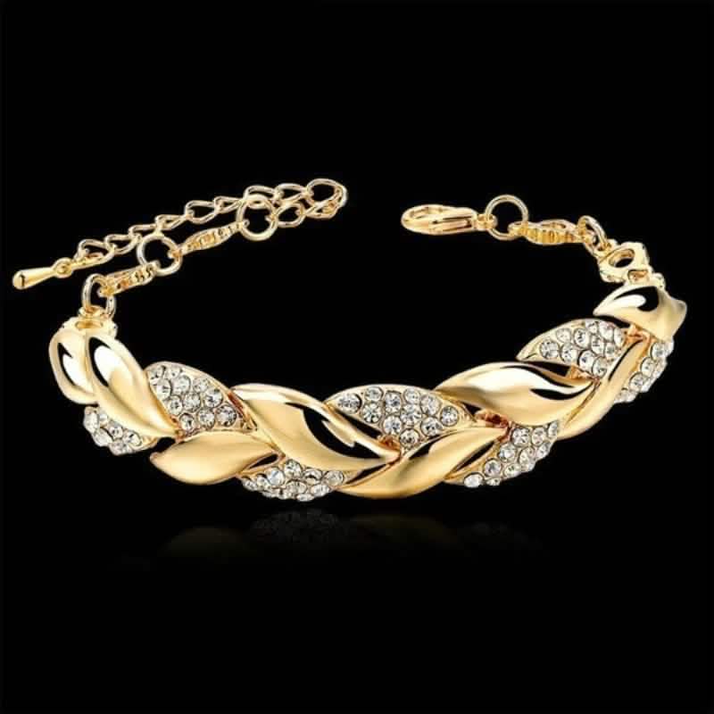 Fashion Women Silver Crystal Diamond Bracelet