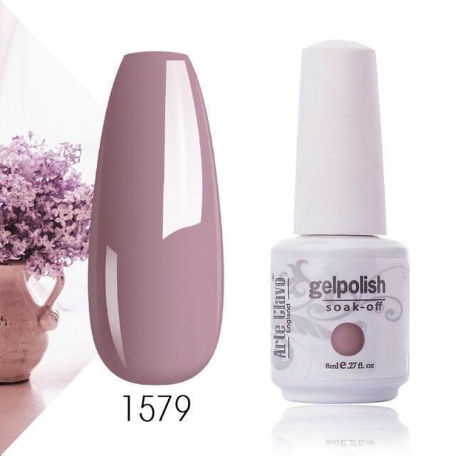 Fashion Womens Gel Nail Polish Multi Colors New UV LED Glossy Matte Luxury Design For Women