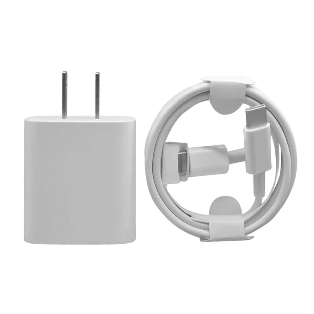 Fast USB-C to Lightning Cable and 20W Adapter