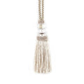 Faux Crystal Beaded Tassels Fringe Curtain Tieback Rope Window Decoration Door Hanging Ball Tassel Accessories Wonderful Curtain Holdbacks Curtains Tiebacks Home Decorative Braided Buckle Fastener Accessories Window Drapery Ball Tassels Tiebacks 50CM