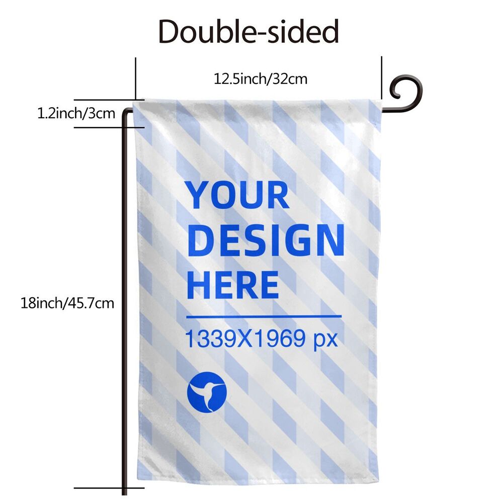 Create Your Own Multi-shaped Rain-resistant Garden Decoration Flag