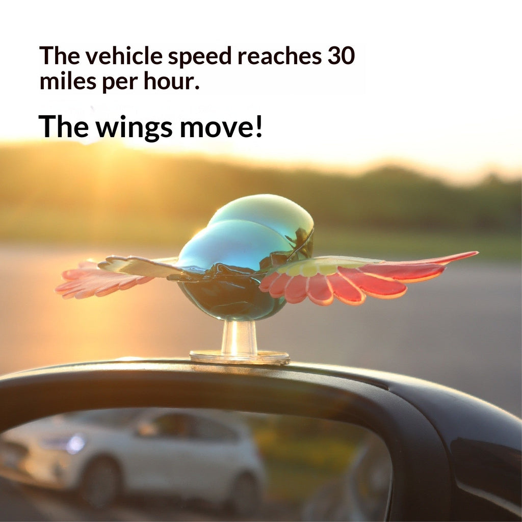 Car-mounted Little Bird Companion Toy A Unique And Novel Exterior Car Decoration