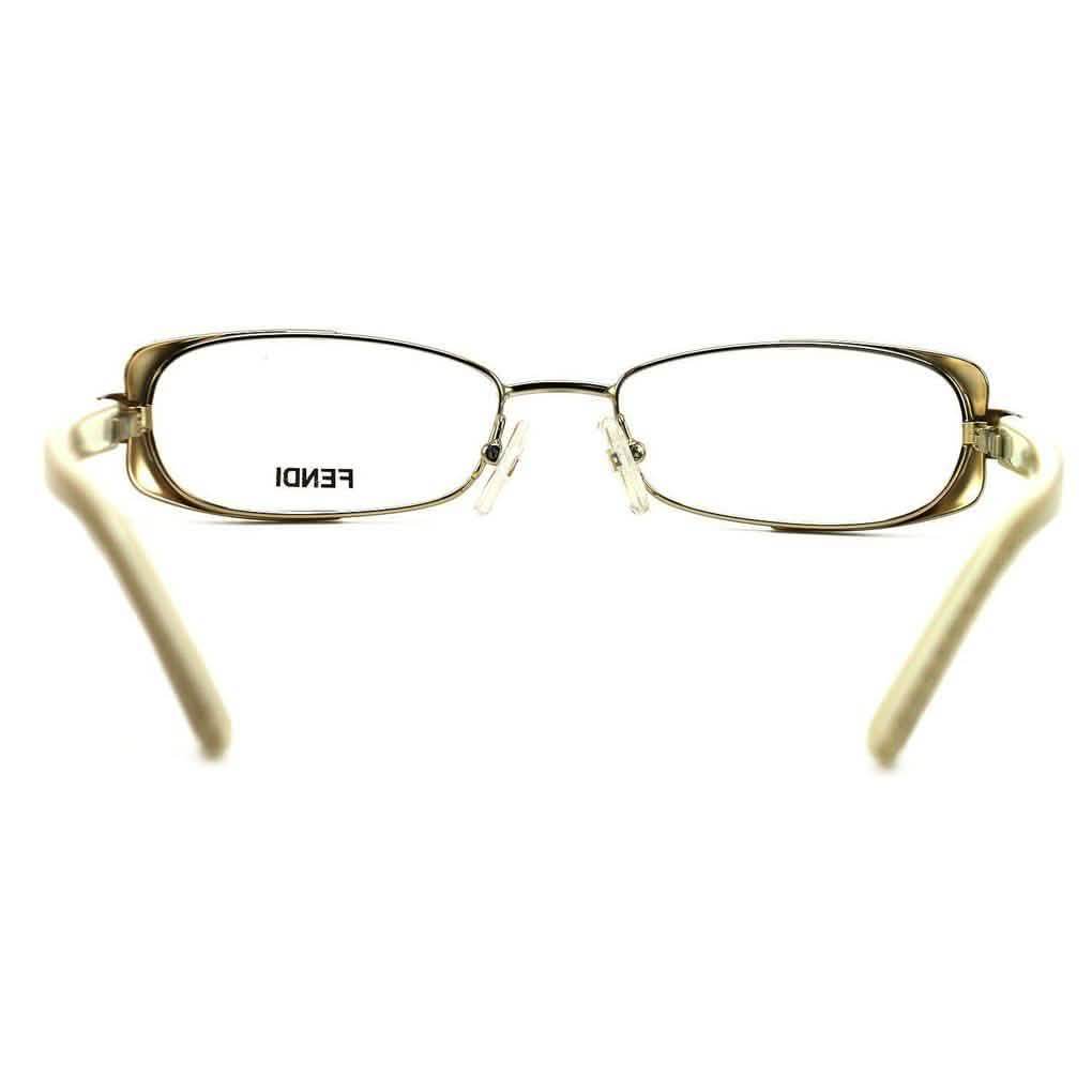 Fendi Women's Eyeglasses F943 714 Gold/Beige 49 16 135 Full Rim Oval