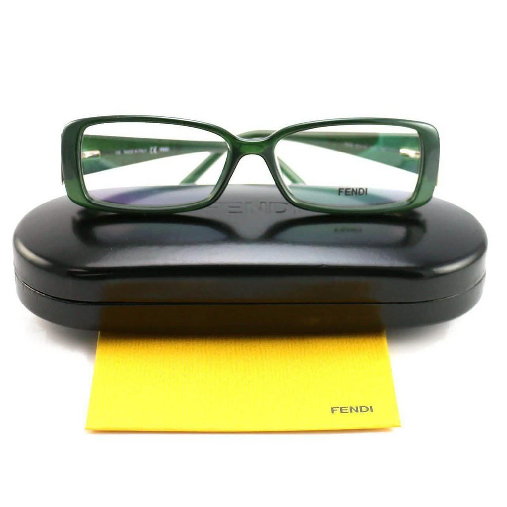 Fendi Women's Eyeglasses FF 975 315 Green Frame Glasses 52 14 135