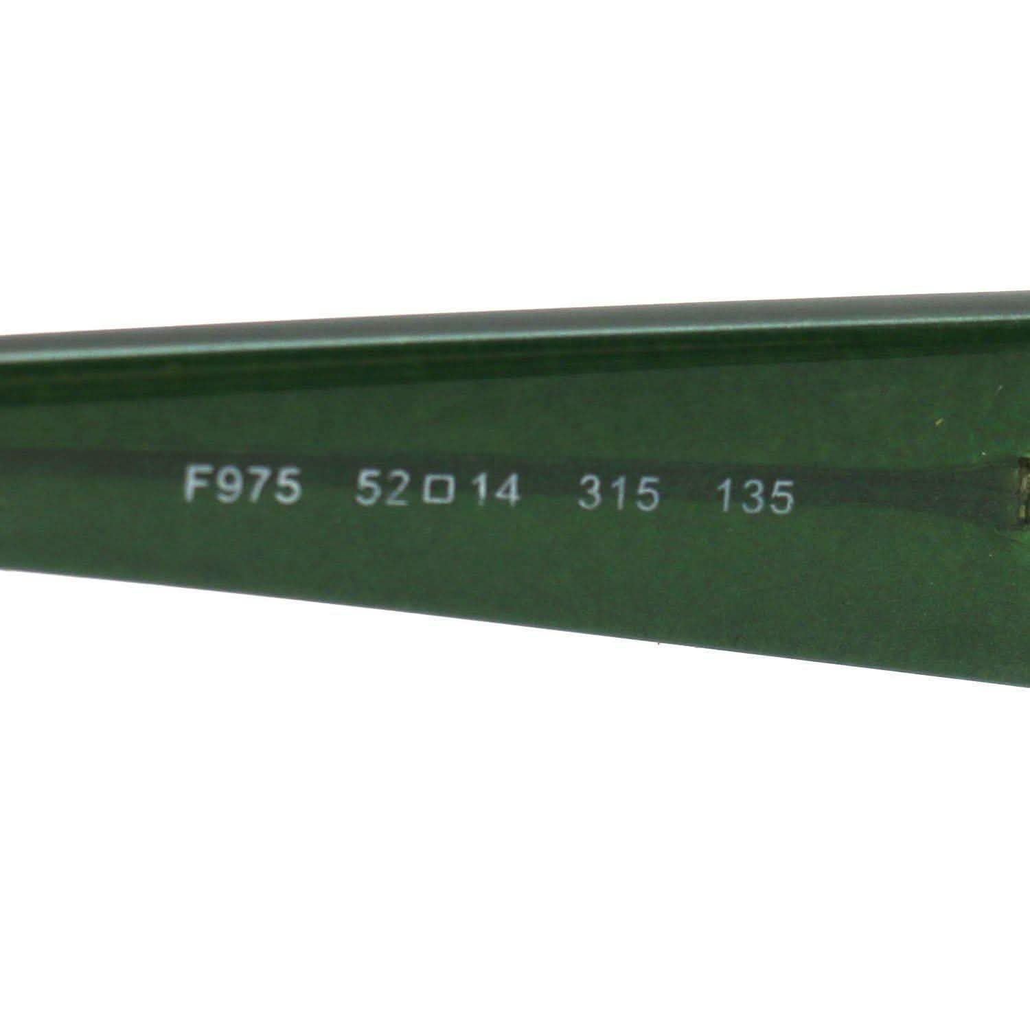 Fendi Women's Eyeglasses FF 975 315 Green Frame Glasses 52 14 135