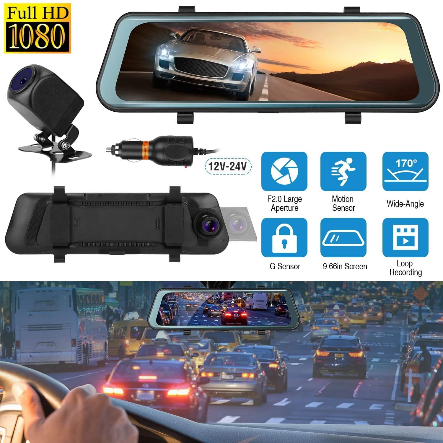FHD 1080P Car DVR Dash Camera with G-Sensor