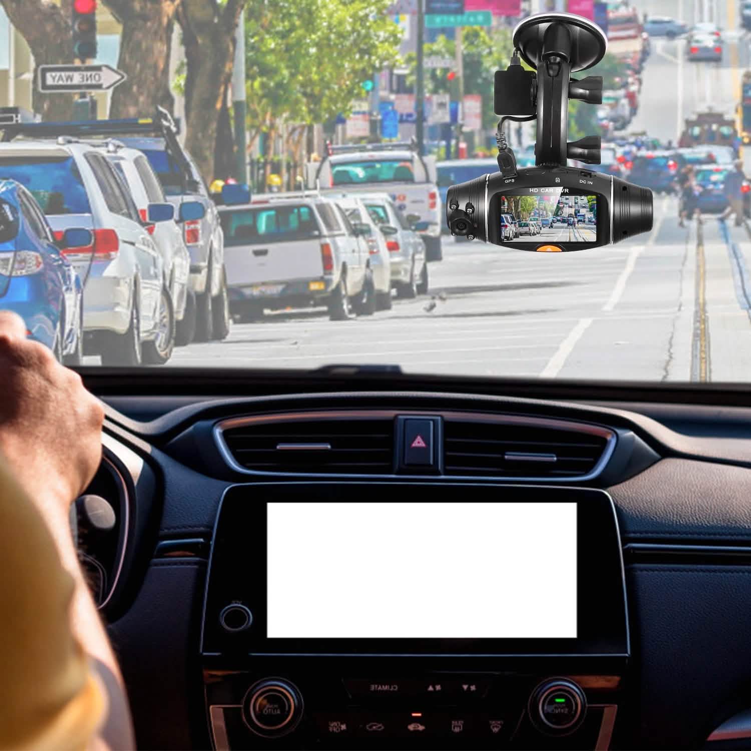 FHD 1080P Dual Lens Car DVR Dash Cam