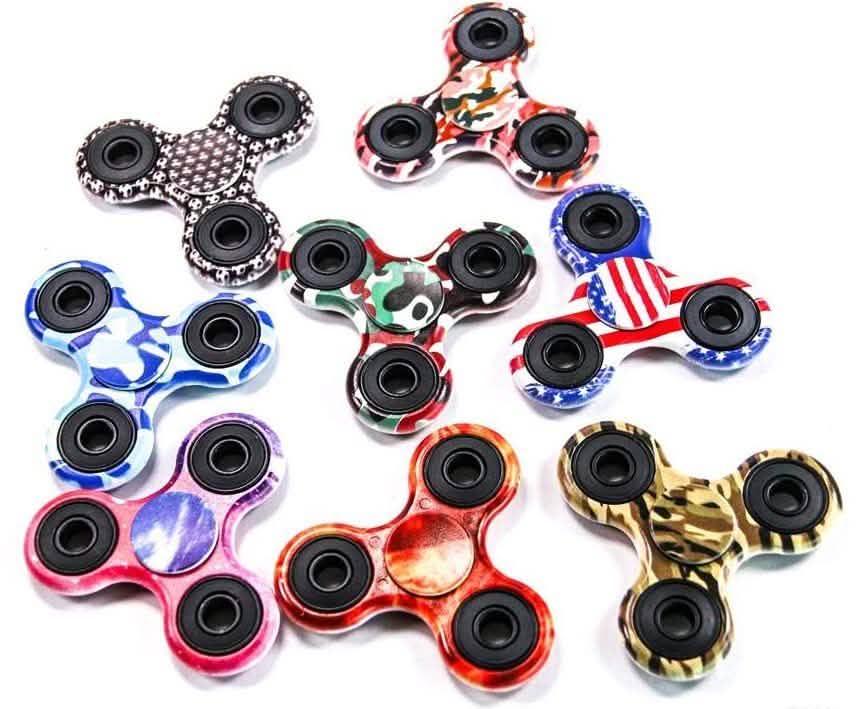 Fidget Spinner Stress and Anxiety Reliever Toy - Assorted