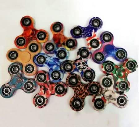 Fidget Spinner Stress and Anxiety Reliever Toy - Assorted