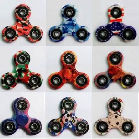 Fidget Spinner Stress and Anxiety Reliever Toy - Assorted
