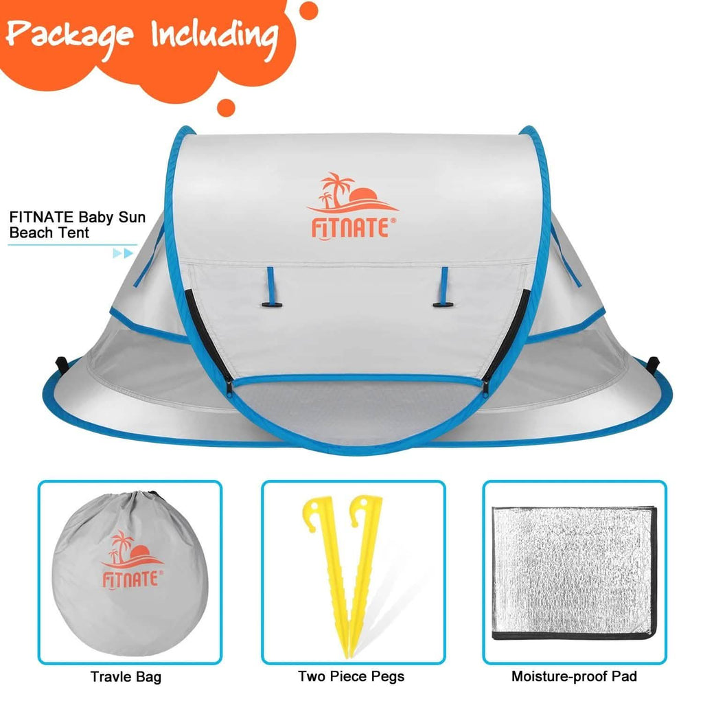 FINATE Baby Tent for Beach UPF 50+ and UV Protection