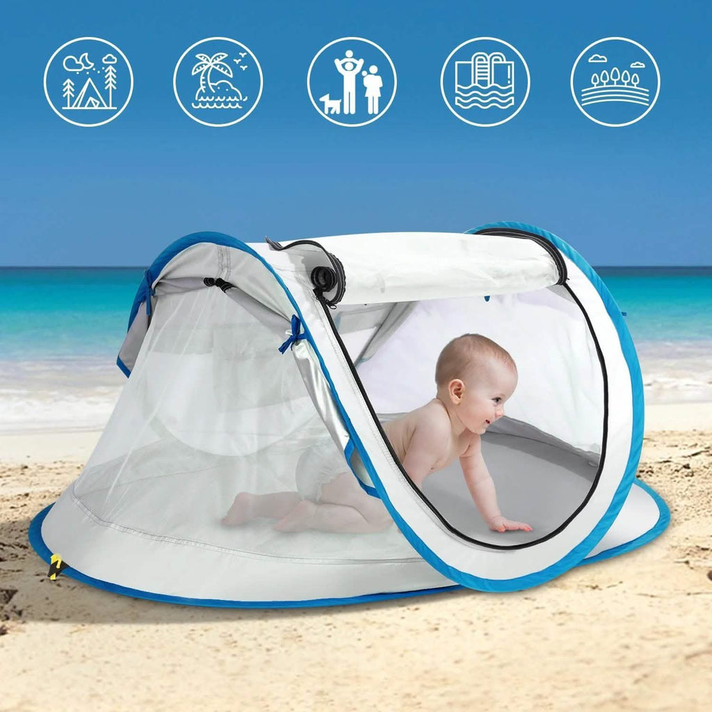 FINATE Baby Tent for Beach UPF 50+ and UV Protection