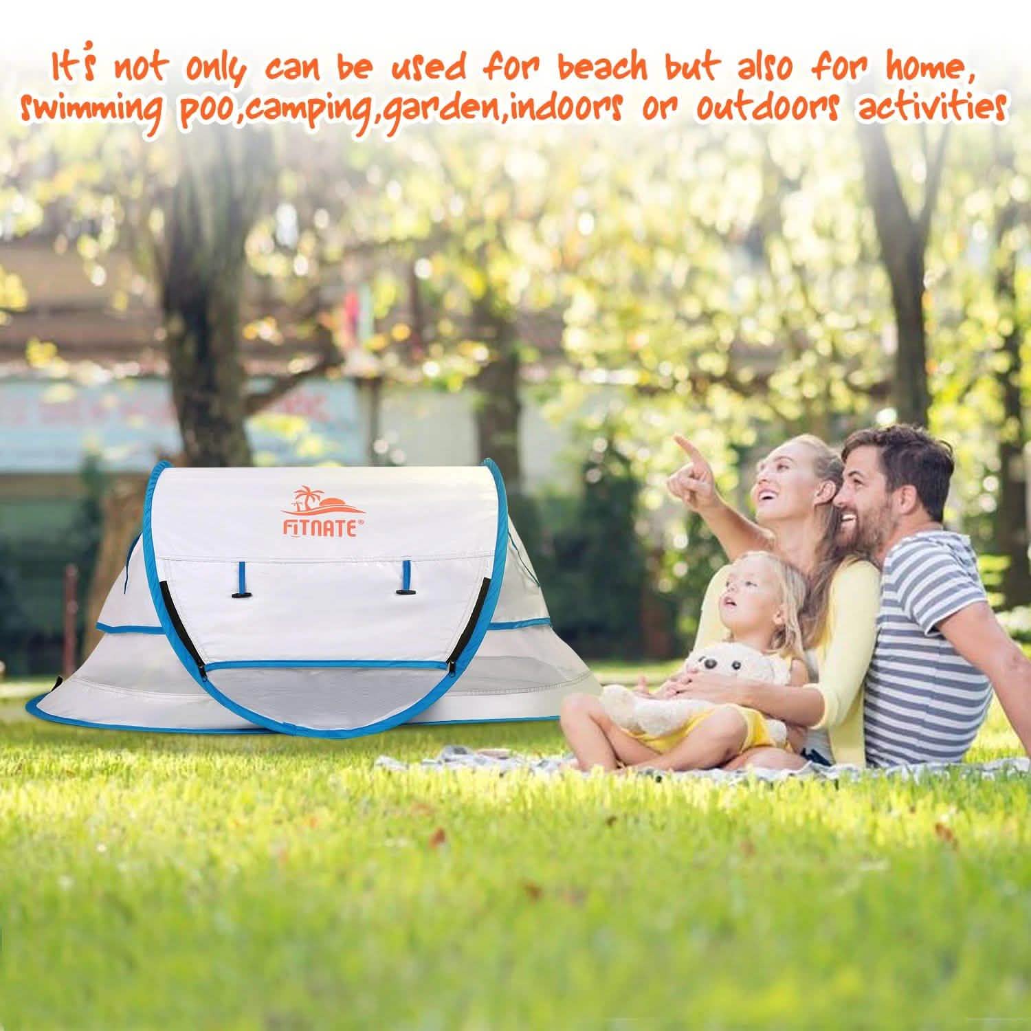 FINATE Baby Tent for Beach UPF 50+ and UV Protection