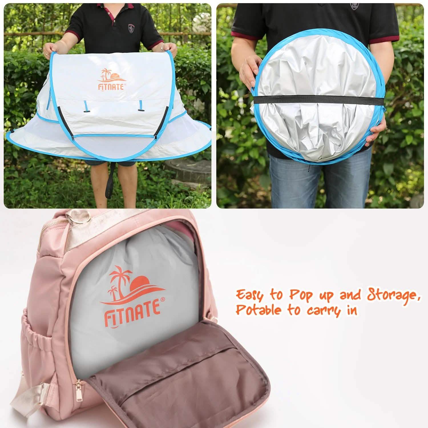 FINATE Baby Tent for Beach UPF 50+ and UV Protection