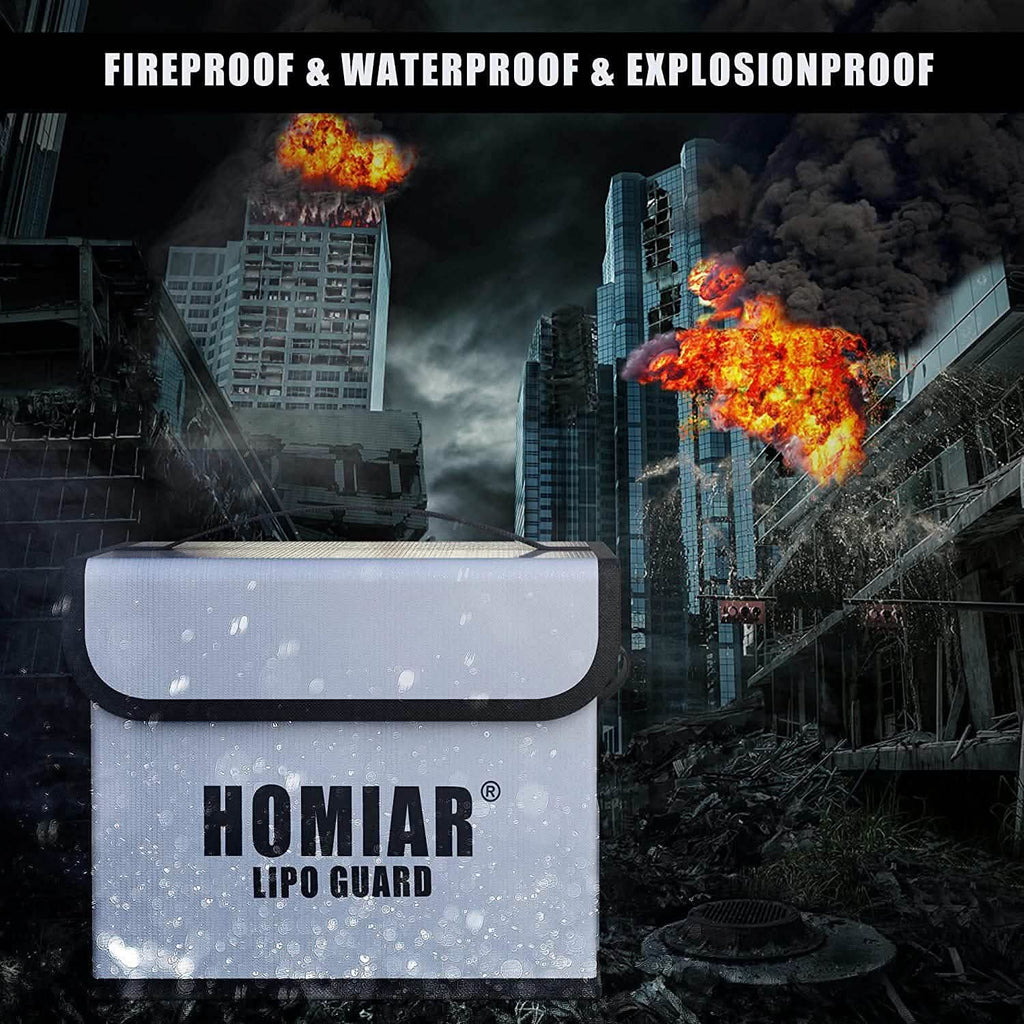Fireproof Bag for Battery Charging Storage
