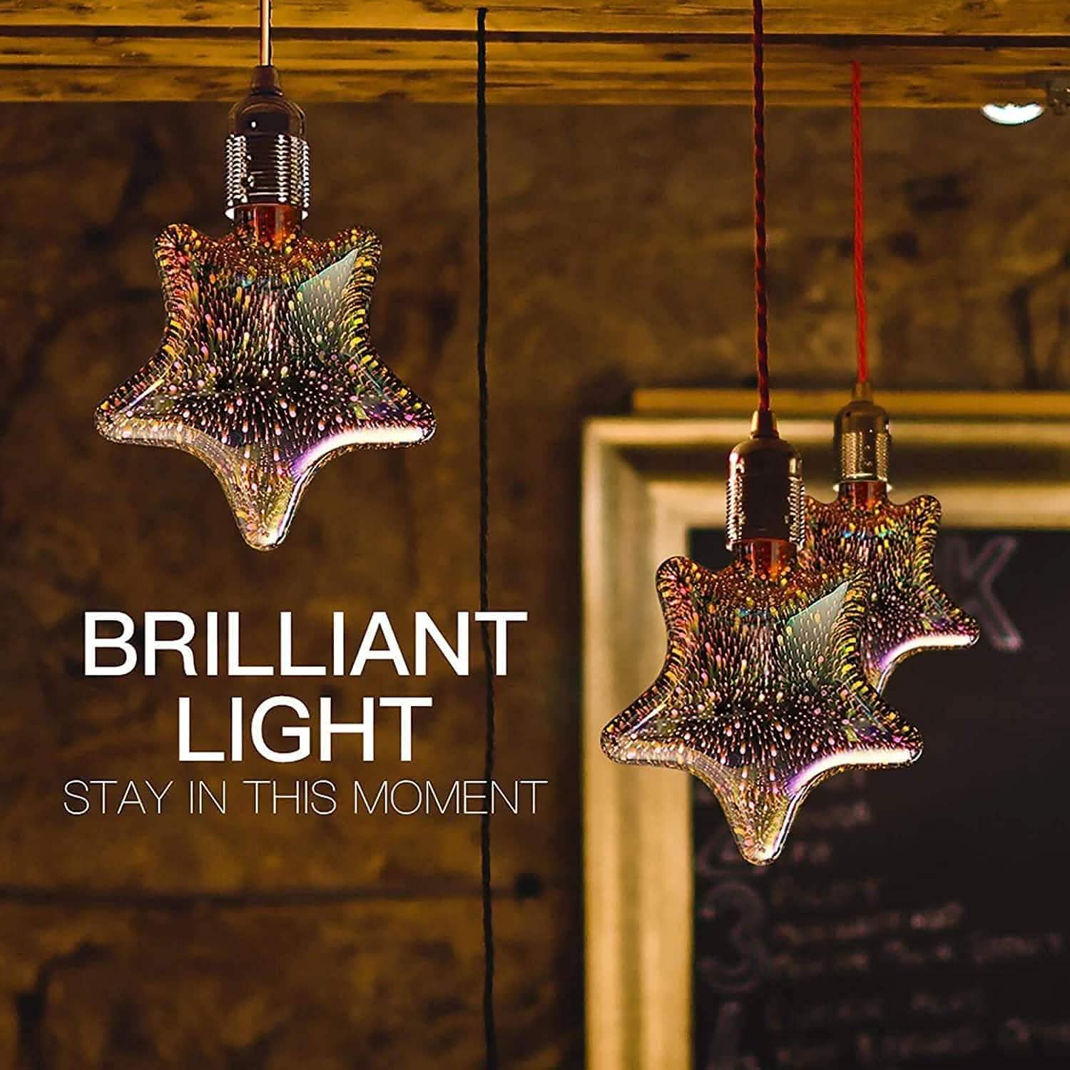 Firework Decorative 3D LED Light Bulb