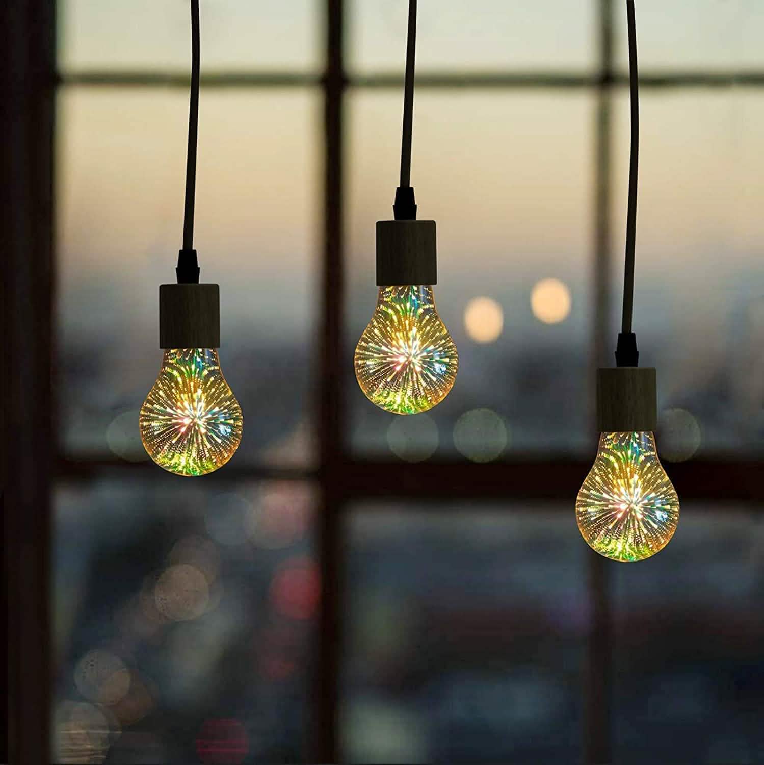 Firework Decorative 3D LED Light Bulb