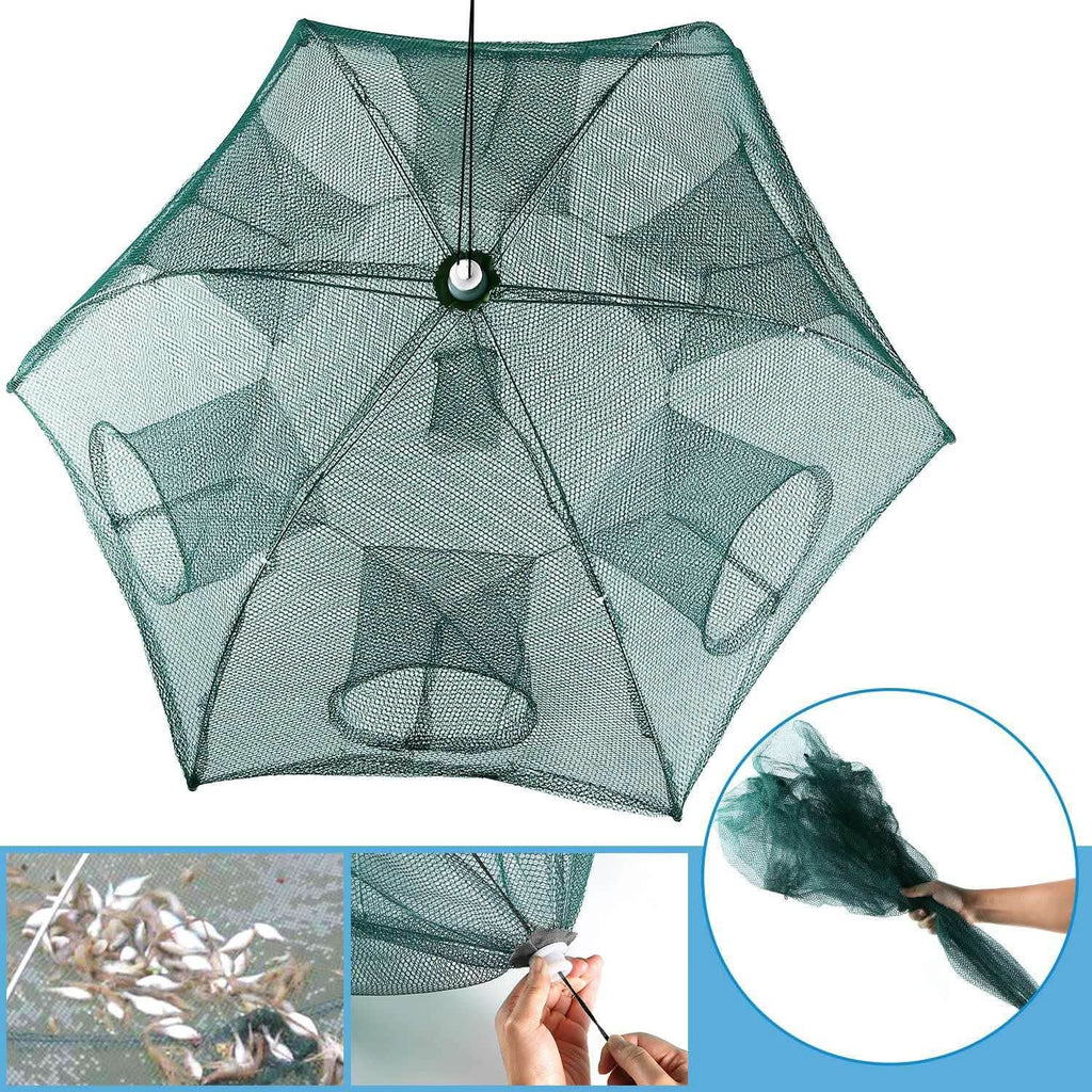 Fishing Trap Net Portable - Fishing Bait Trap